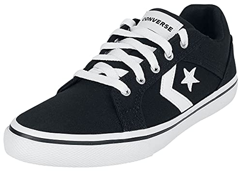 CONVERSE Herren EL Distrito OX 2.0 Sneaker, schwarz/weiß, 39 EU von CONVERSE