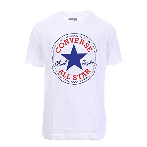 CONVERSE T-SHIRT MANICHE CORTE BAMBINO BIANCO von Converse
