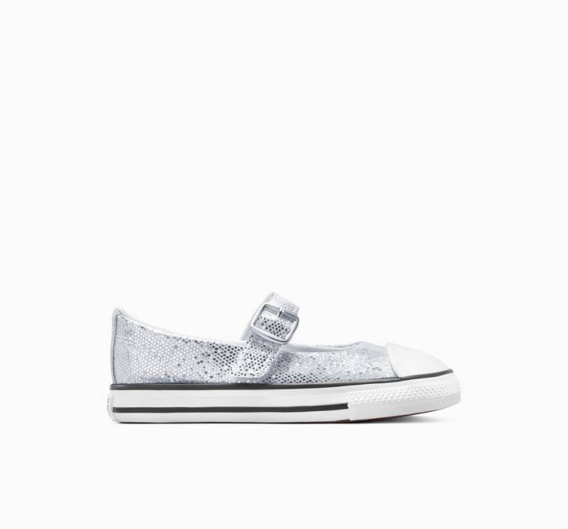 Chuck Taylor All Star Dainty Mary Jane Disco Glitter Easy On von Converse