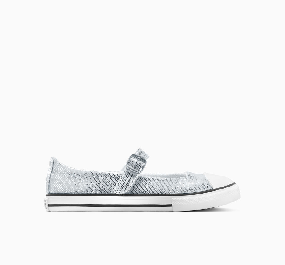 Chuck Taylor All Star Dainty Mary Jane Disco Glitter Easy On von Converse