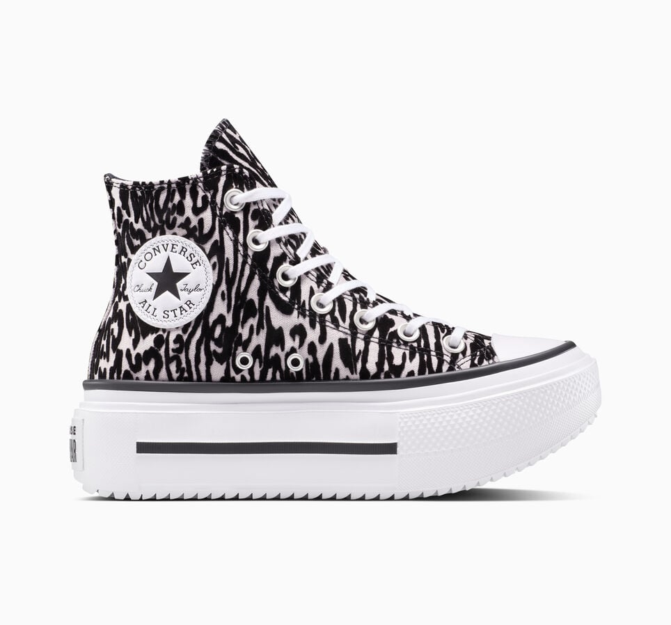 Chuck Taylor All Star Lift Double Stack Platform Leopard von Converse