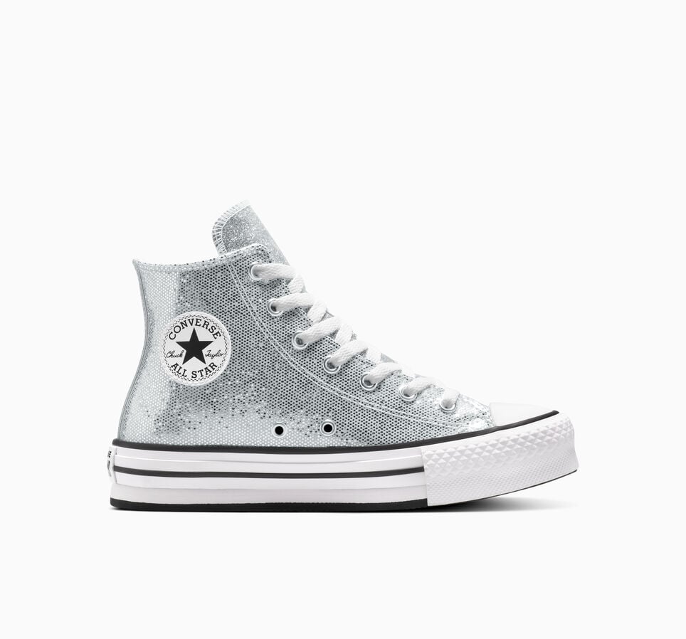 Chuck Taylor All Star Lift Platform Disco Glitter von Converse