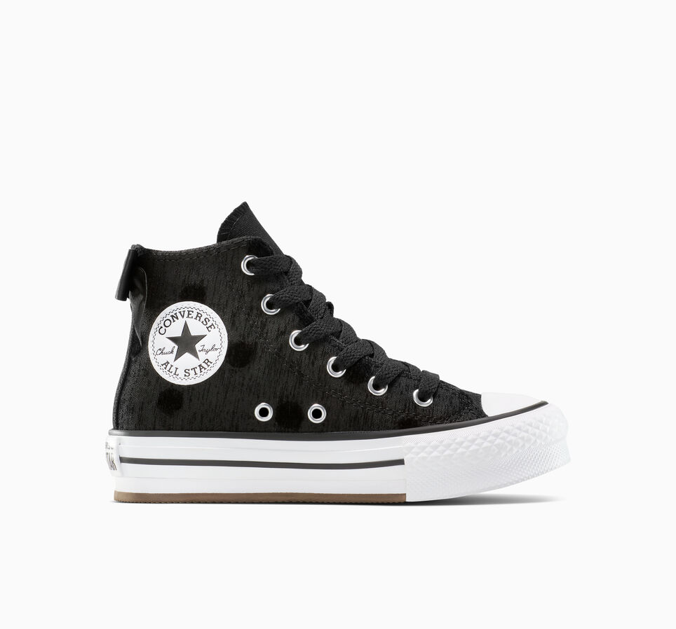 Chuck Taylor All Star Lift Platform Polka Dot & Bow von Converse