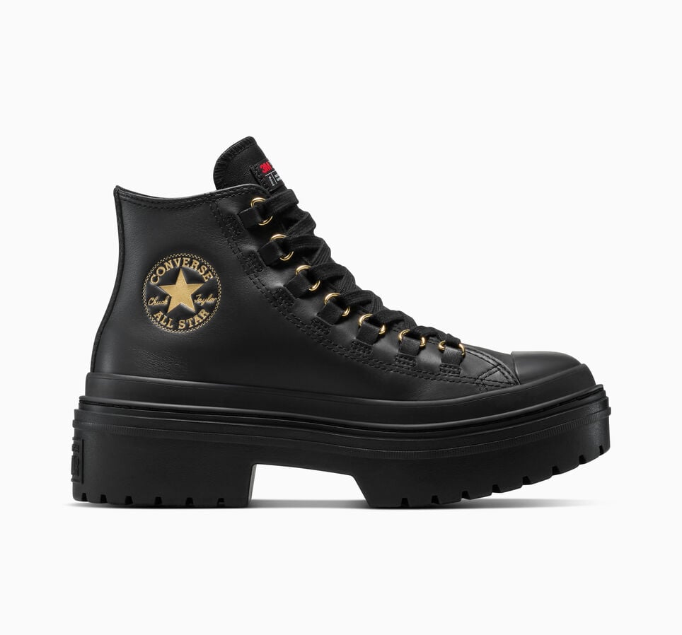 Chuck Taylor All Star Lugged Heel Platform Waterproof Leather Chuck Taylor All Star Lugged Heel Platform Waterproof Leather von Converse
