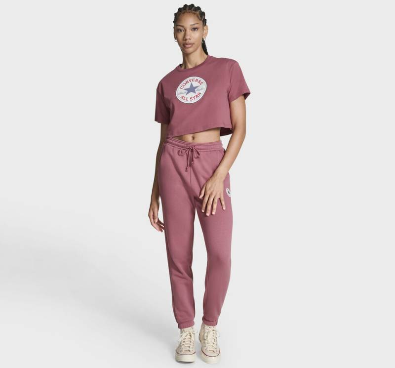 Chuck Taylor All Star Patch Cropped T-Shirt von Converse
