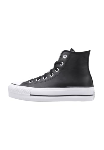 Converse 561675C All Star Leather Platform Black Gr. 36 von Converse