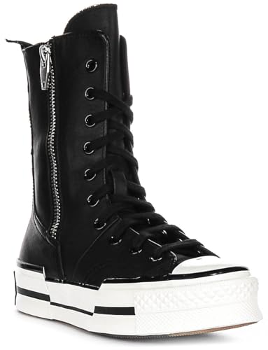 Converse A08340C Herren Chuck 70 Plus Xhi Statement Zp Stiefeletten, Schwarz, 9.5 Women/7.5 Men von Converse
