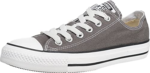 CONVERSE Chuck Taylor All Star Seasonal Ox, Unisex-Erwachsene Sneakers, Grau (Charcoal), 35 EU von Converse