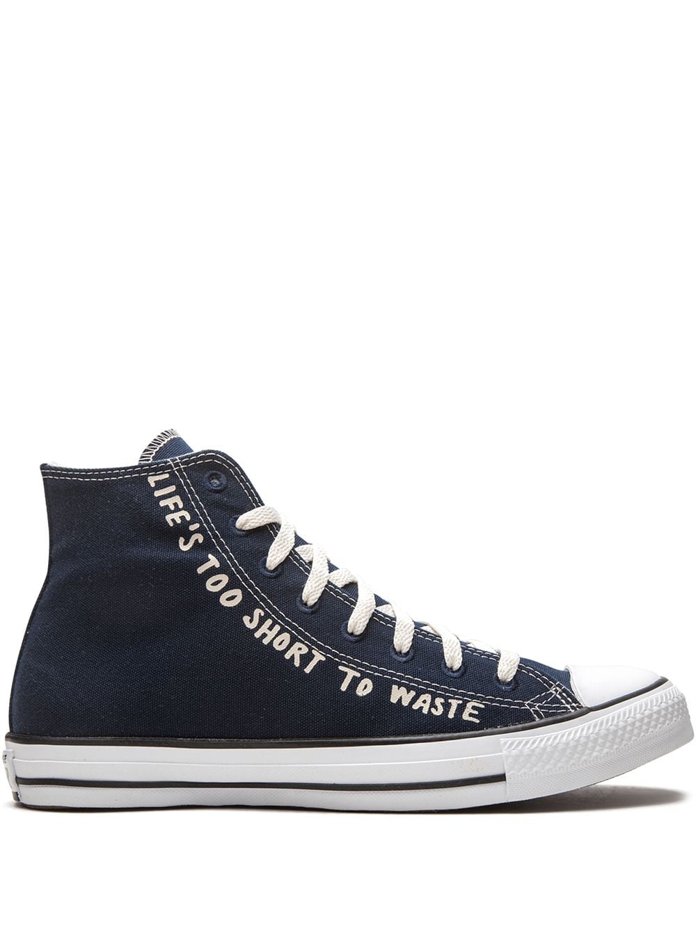 Converse All Star High Life's Too Short To Waste Sneakers - Blau von Converse