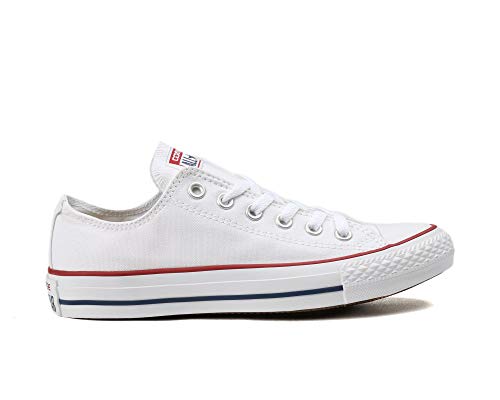 Converse Basic Chucks - All Star OX - Weiss, Schuhgröße:43 von Converse