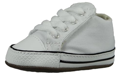 Converse Baby Chucks Weiss Chuck Taylor All Star White Natural Ivory White, Groesse:19 EU von Converse