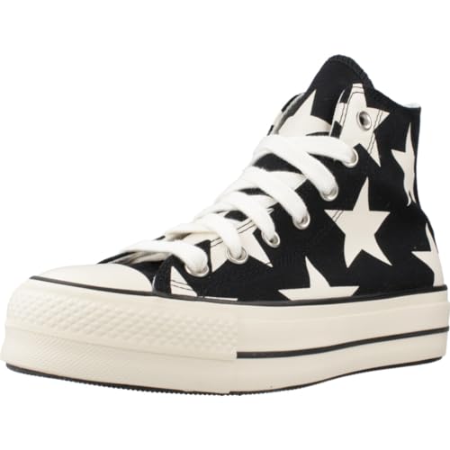 Converse CHUCK TAYLOR ALL STAR LIFT PLATFORM LARGE STAR Schwarz 36 von Converse