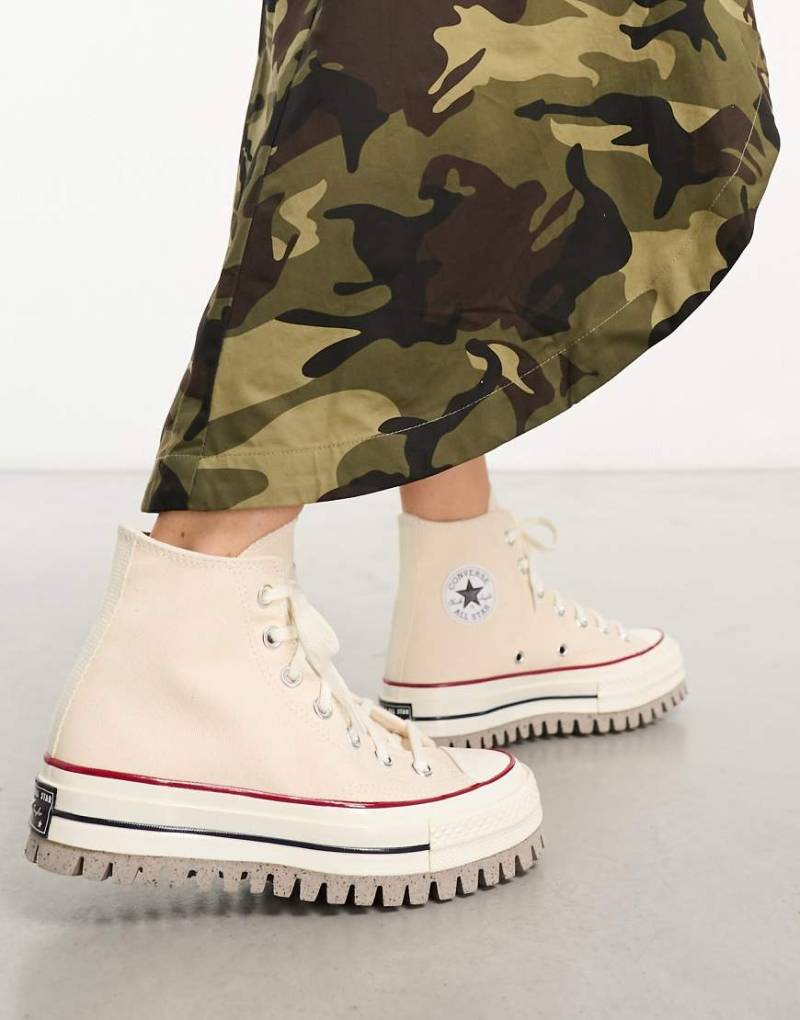 Converse - CT70 Trek Hi - Sneaker in Weiß von Converse