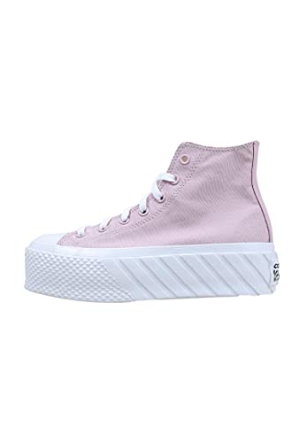 Converse CTAS Lift 2X HI Damen ROSA UND Weiss Sportschuhe 571623C von Converse