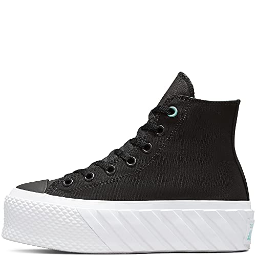 Converse CTAS Lift 2X HI Damen SCHWARZ SPORTCHUHE 571675C von Converse