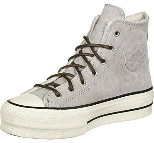 Converse CTAS Lift Hi W Schuhe Wolf Grey/EGRET/Black von Converse