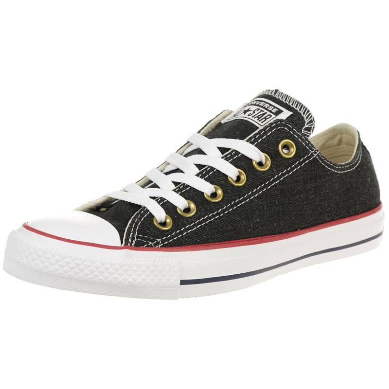 Converse CTAS OX Chuck Schuhe Textil Sneaker Schwarz 163958C von Converse