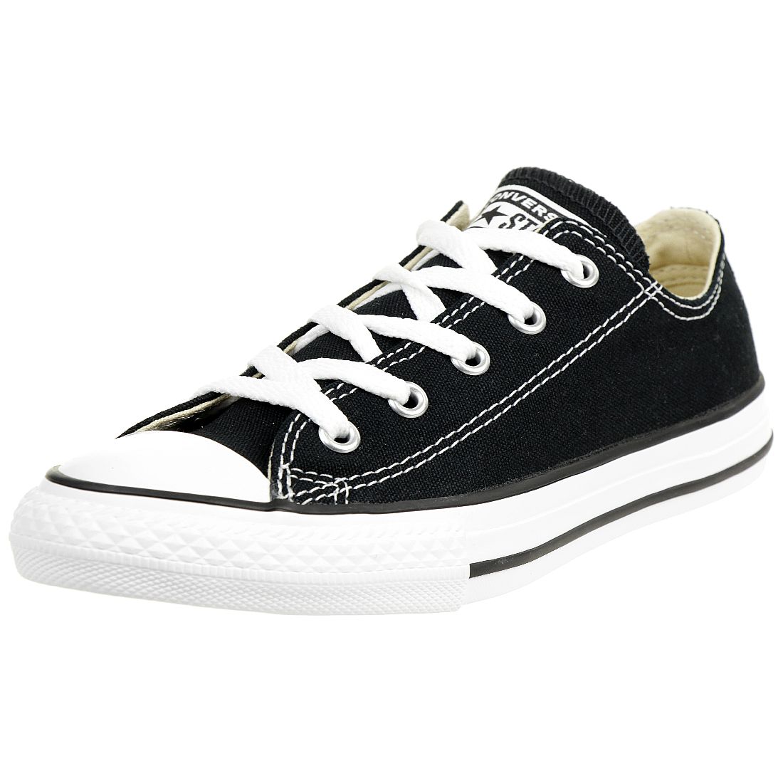 Converse CTAS OX Cucks Kinder Sneaker unisex KIDS Junior canvas schwarz  3J235C von Converse