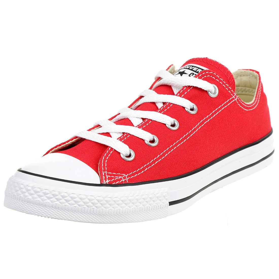 Converse CTAS OX Kinder Sneaker Chuck unisex KIDS Junior canvas rot 3J236C von Converse