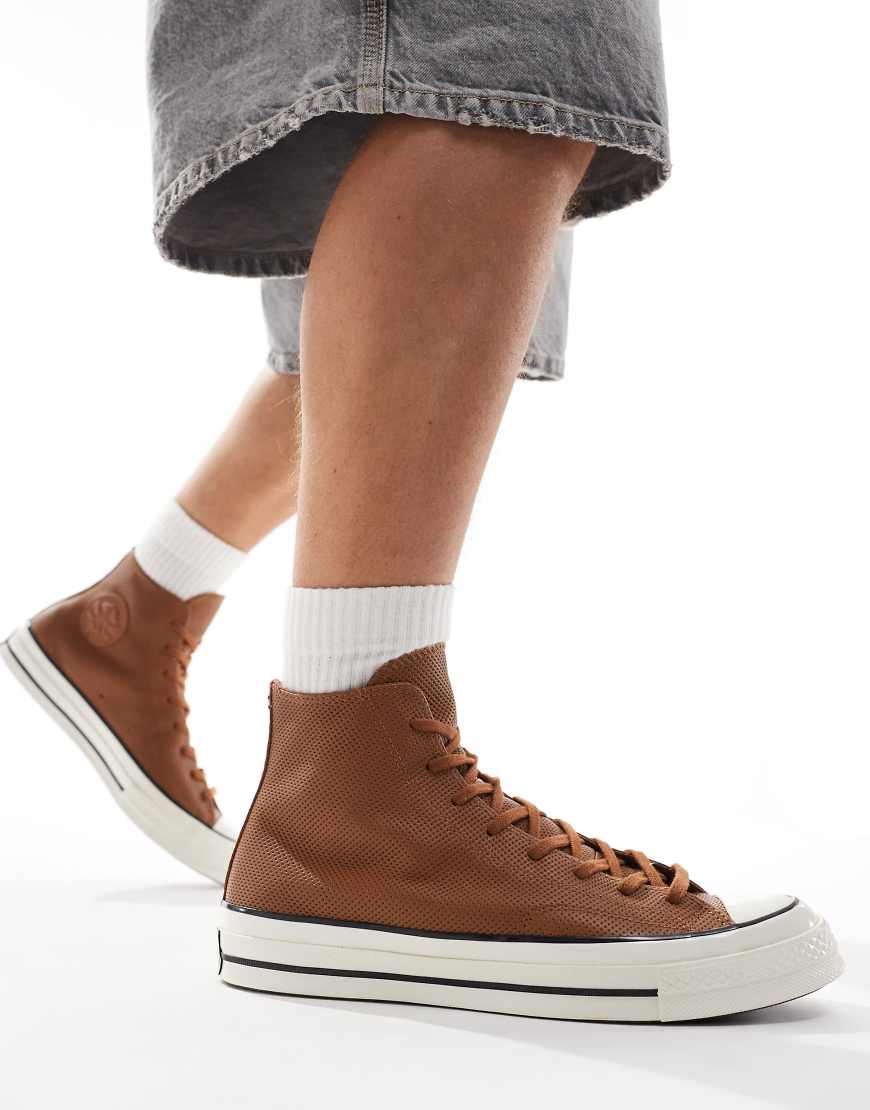Converse - Chuck 70 Hi - Sneaker in Braun von Converse