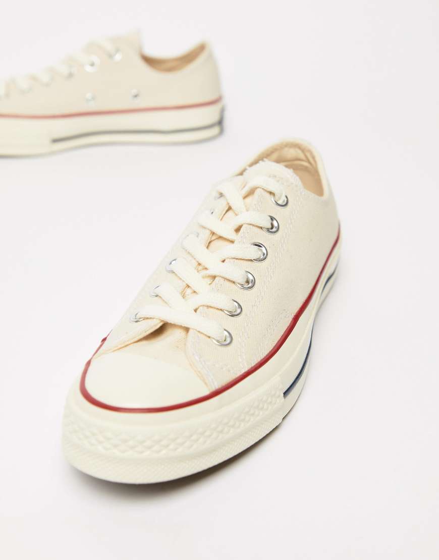 Converse - Chuck 70 Ox - Canvas-Sneaker in Pergamentweiß von Converse