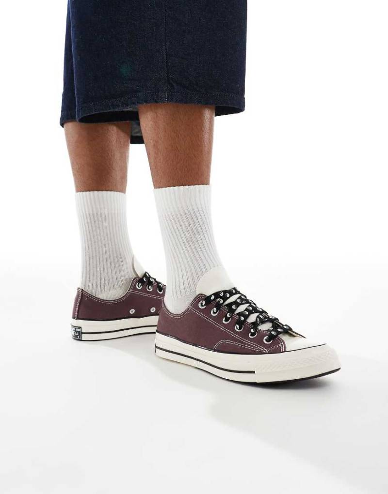Converse - Chuck 70 Ox - Sneaker in Burgunderrot von Converse
