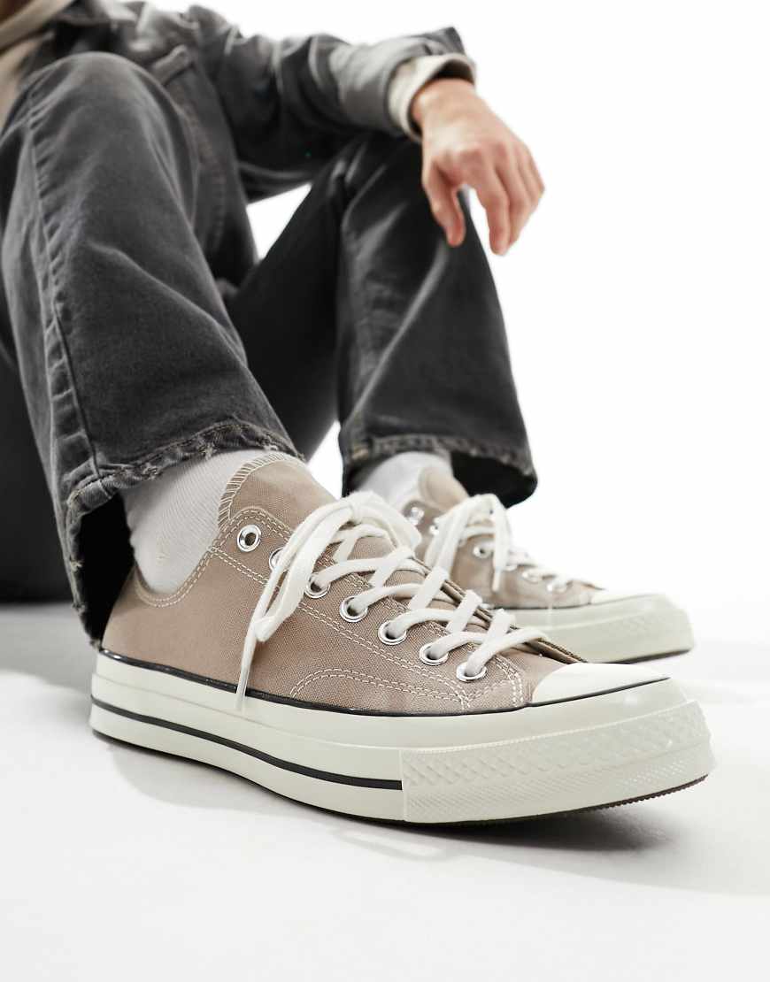 Converse - Chuck 70 Ox - Sneaker in Khaki-Braun von Converse