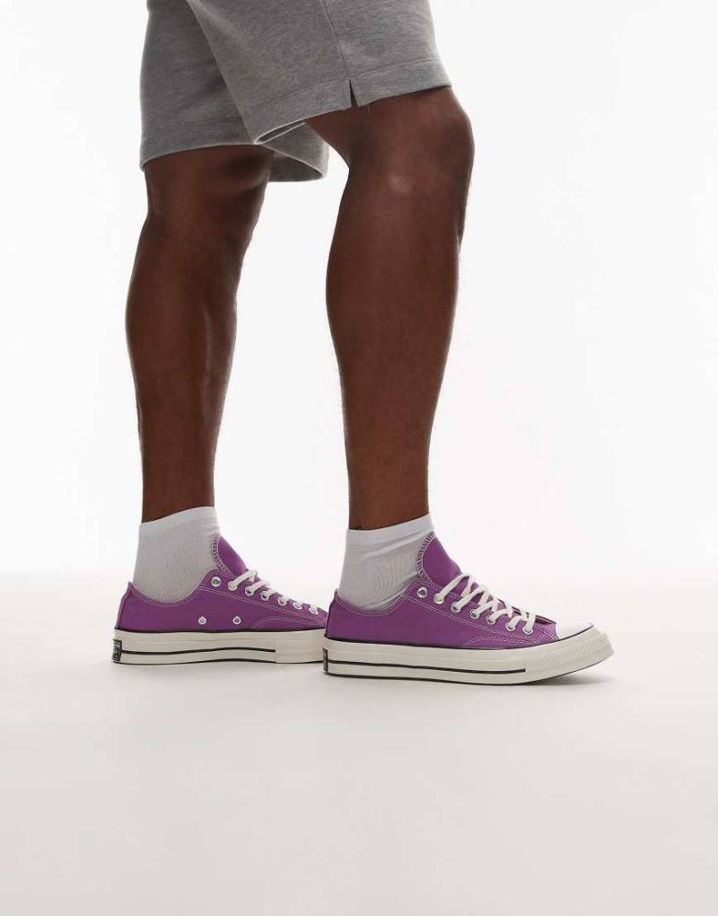 Converse - Chuck 70 Ox - Sneaker in Lila von Converse