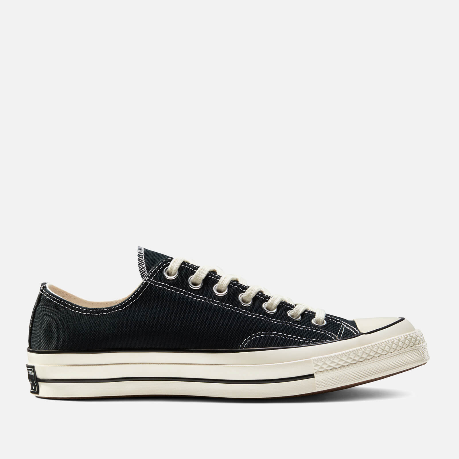 Converse Chuck 70 Ox Trainers - Black/Black/Egret - UK 3 von Converse