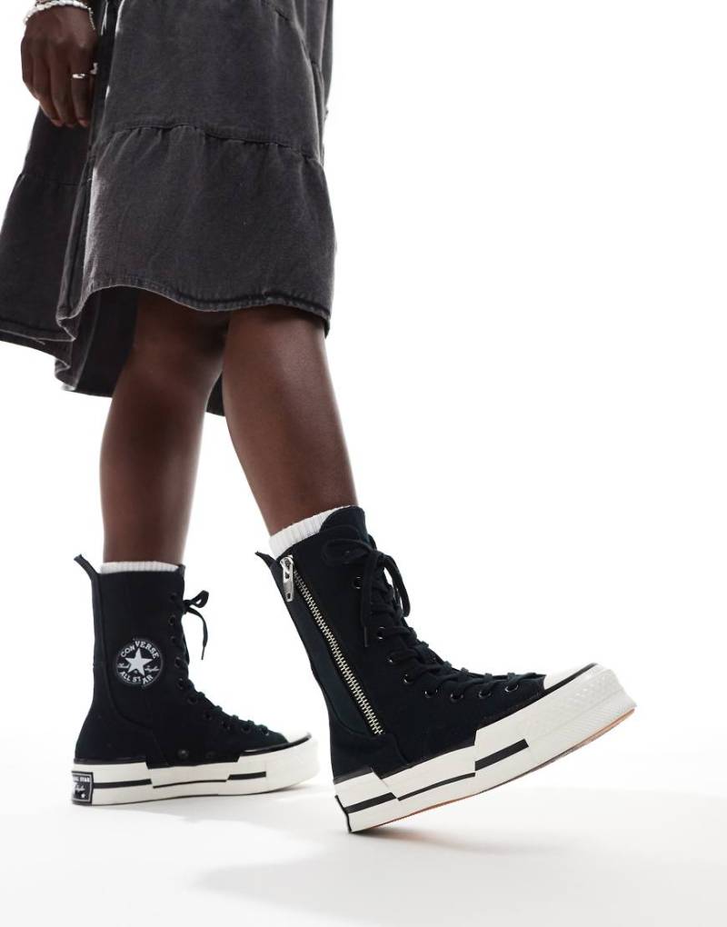 Converse - Chuck 70 Plus X Hi - Stiefel in Schwarz von Converse