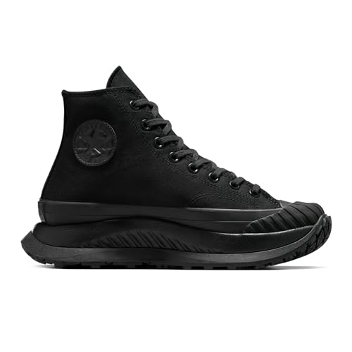 Converse Chuck 70 at-CX Mid Top Canvas-Komfort-Einlegesohle für Herren, Flatform-Sneaker, Schwarz, Schwarz, 6 UK von Converse