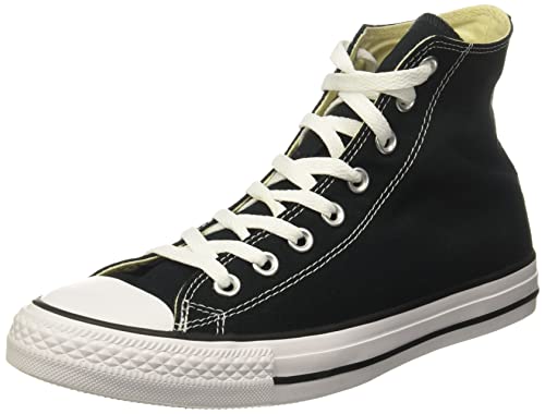 Converse Chuck Taylor, All Star, Hohe Sneakers, Unisex-Erwachsene, - Schwarz (Schwarz/Weiß) - Größe: 42.5 EU von Converse