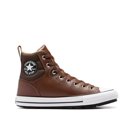 Converse Chuck Taylor All Star Berkshire Boot Wasserabweisende Sneaker, Unisex-Erwachsene, Bear Nap/Toadstool Tan/White, 12.5 Women/10.5 Men von Converse
