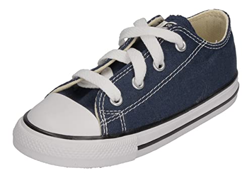 Converse Chuck Taylor All Star Core Ox 015810-21-10, Unisex - Kinder Sneaker, Blau (Marine), EU 26 von Converse