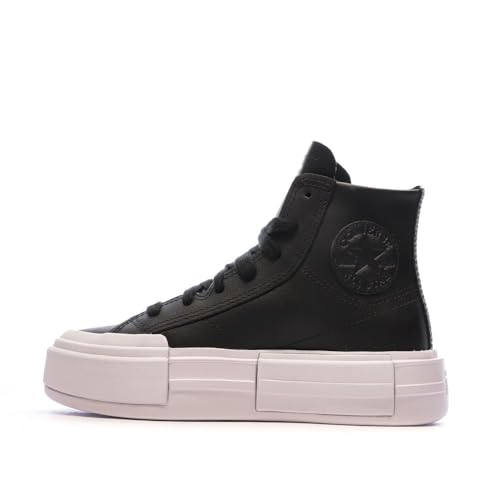 Converse Chuck Taylor All Star Cruise Leather Damen Plateau Leder Freizeitschuhe A06143C Schwarz, schwarzes, 37,5 von Converse
