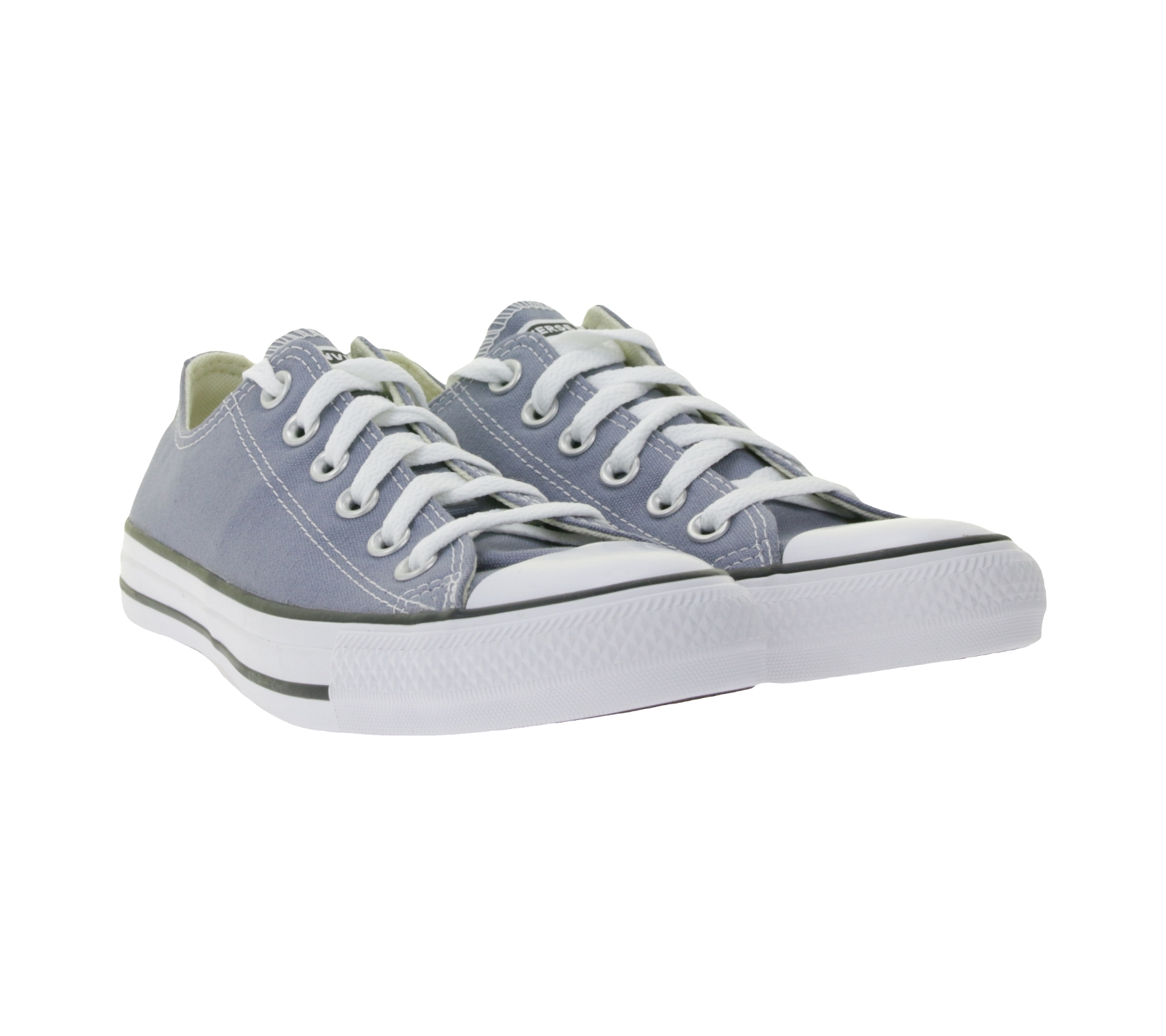 Converse Chuck Taylor All Star Damen Low Top Sneaker mit OrthoLite-Dämpfung Freizeit-Schuhe A02802C Grau von Converse
