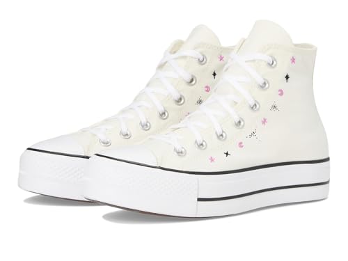 Converse Chuck Taylor All Star Damen-Sneaker mit Plateausohle, Egret/Black/Cactus Bud, 38 EU von Converse