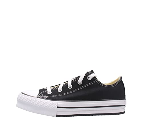 Converse Chuck Taylor All Star Eva Lift Canvas Platform Sneaker, Black/White/Black, 35 EU von Converse