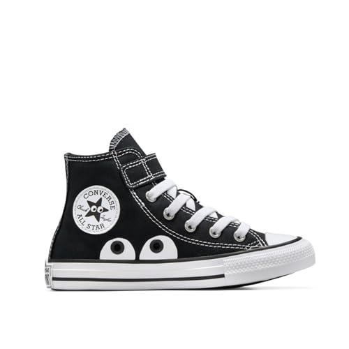 Converse Chuck Taylor All Star Eyes Easy On Sneaker Nera da bambino A10385C von Converse