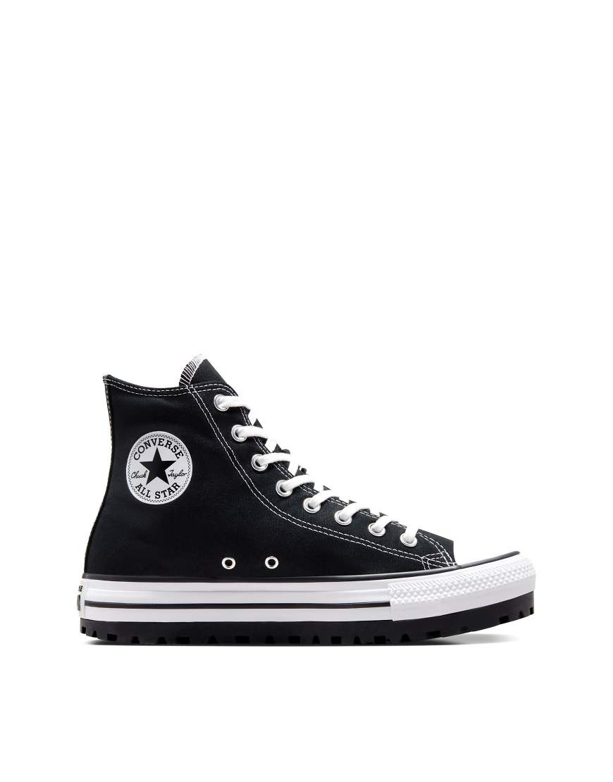 Converse - Chuck Taylor All Star - Hohe Turnschuhe in Schwarz von Converse
