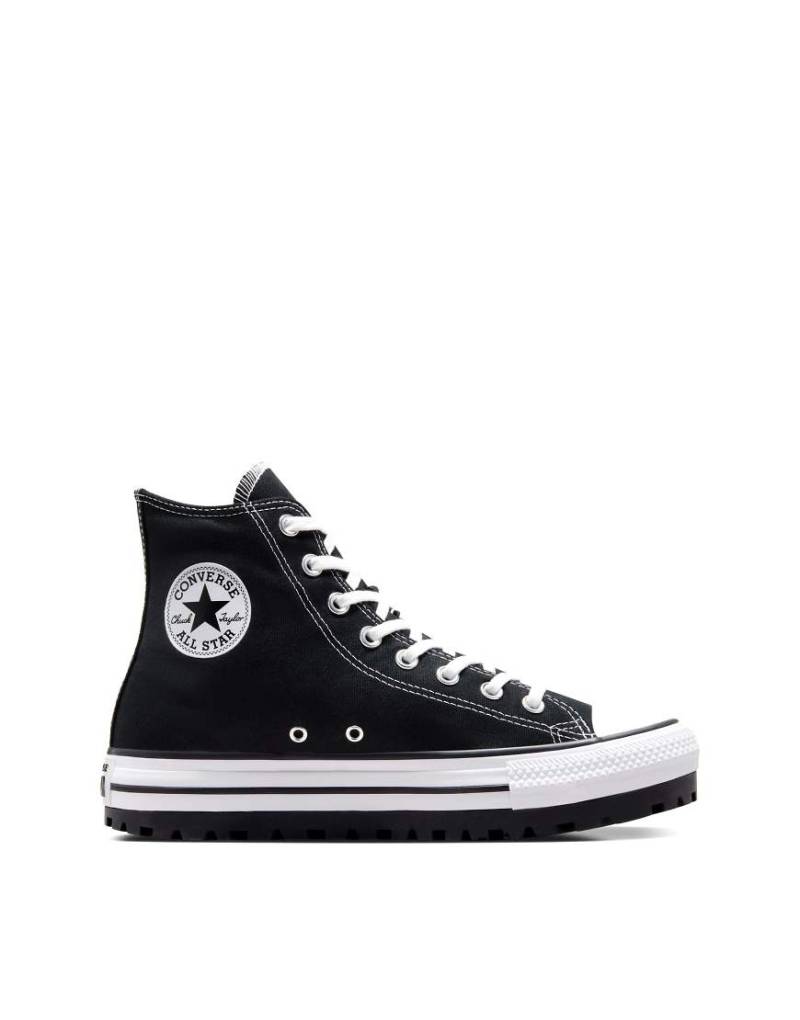 Converse - Chuck Taylor All Star - Hohe Turnschuhe in Schwarz von Converse