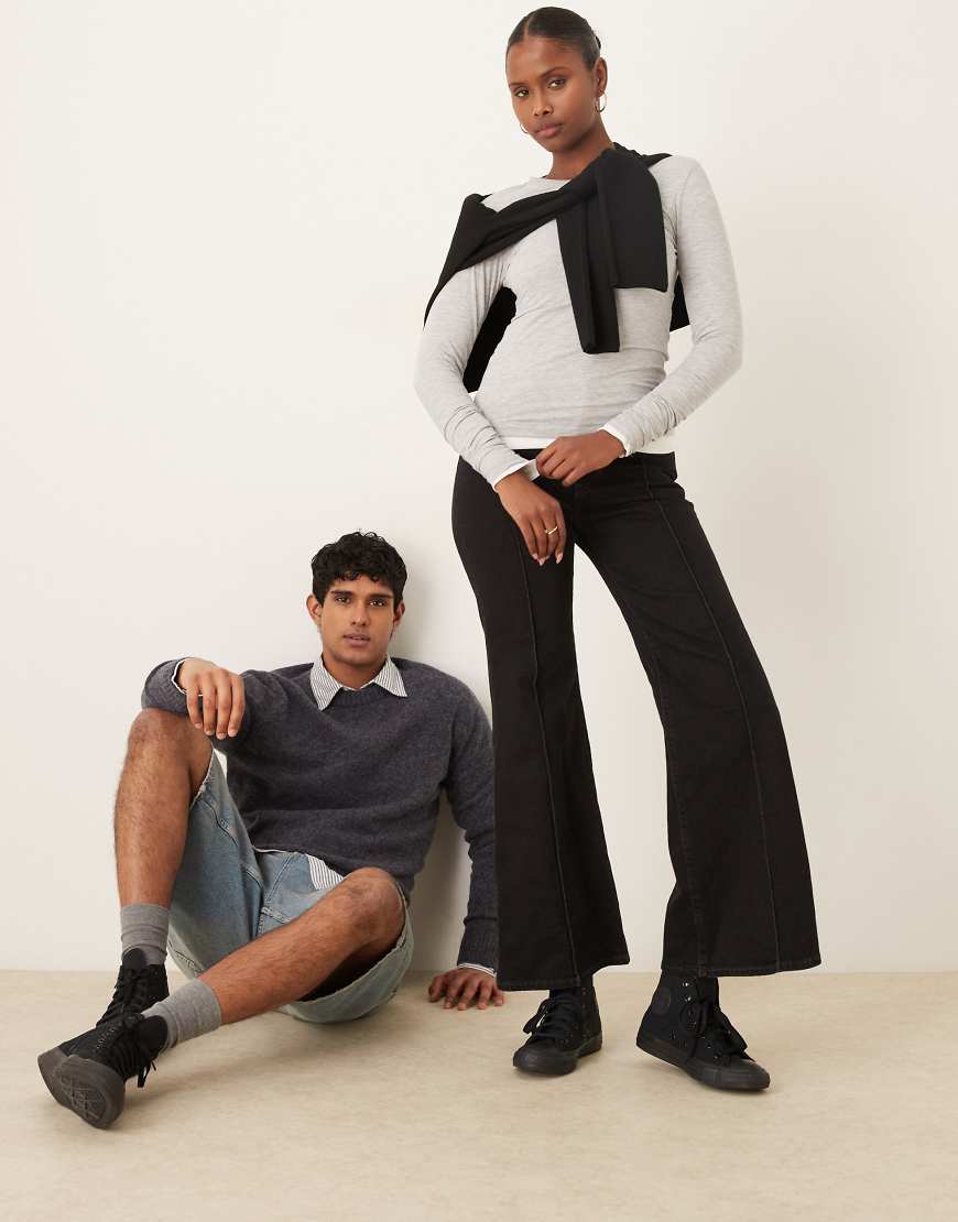 Converse - Chuck Taylor All Star - Hohe Unisex-Sneaker in Schwarz-einfarbig von Converse