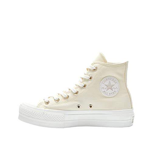 Converse Chuck Taylor All Star LIFT HI Sneaker Beige da Donna A05198C von Converse