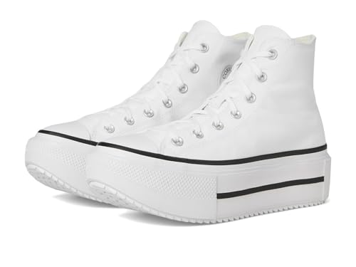 Converse Chuck Taylor All Star Lift Double Stack Platform Hi Code A12976C Weiß, Weiß, 41 EU von Converse