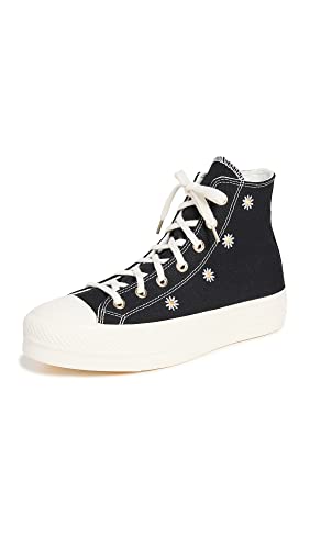 Converse Chuck Taylor All Star Lift High Top Sneaker für Damen, Schwarz/Egret/Lightgold, 10.5 von Converse