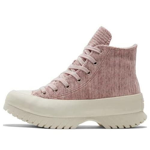 Converse Chuck Taylor All Star Lugged Hi Sneaker für Damen, Stone Mauve/Sattel/Egret, 10.5 Women/8.5 Men von Converse