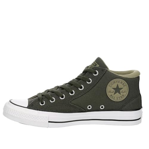 Converse Chuck Taylor All Star Malden Mid Canvas Sneaker – Schnürverschluss Stil – Höhlengrün/Mosy Sloth, Cave Green/Mosy Sloth, 13 Women/11 Men von Converse