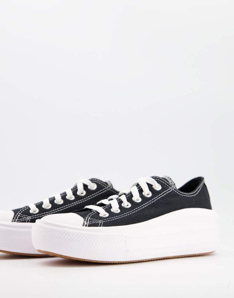 Converse - Chuck Taylor All Star Move Ox - Sneaker in Schwarz von Converse