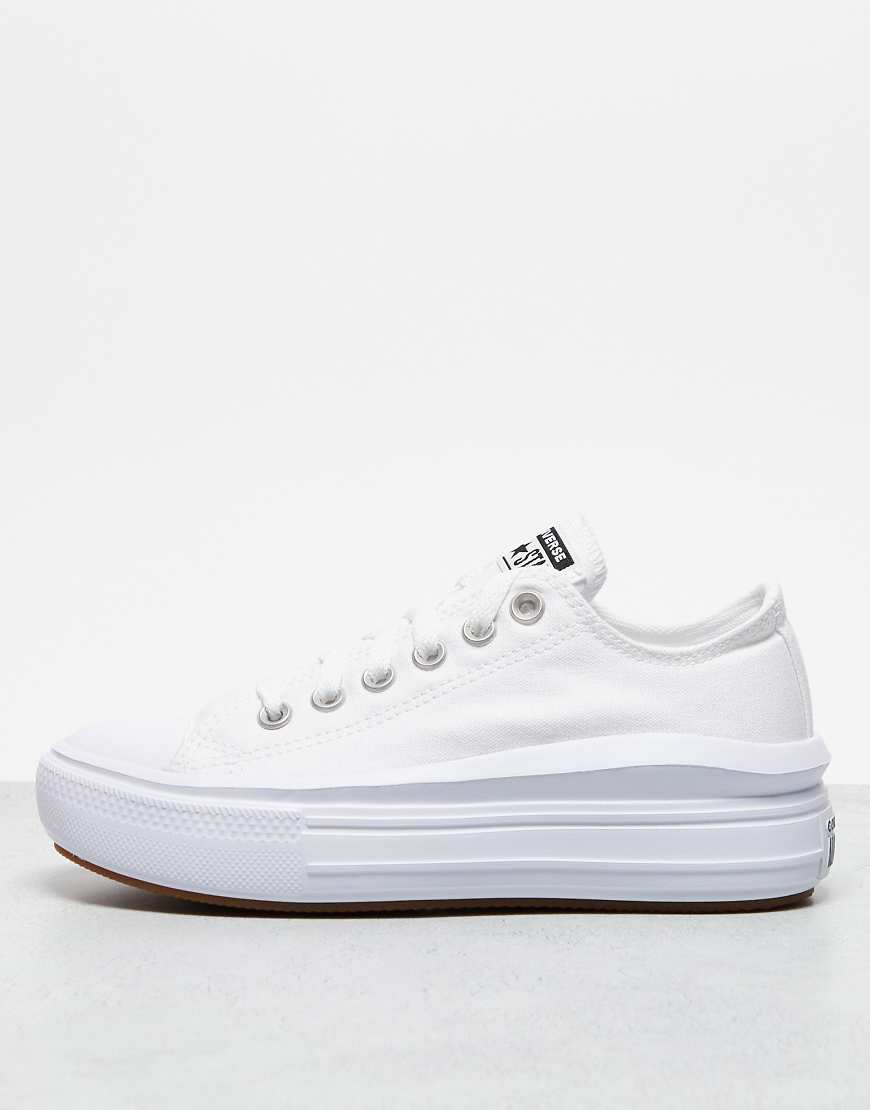 Converse - Chuck Taylor All Star Move Ox - Sneaker in Weiß Converse - Chuck Taylor All Star Move Ox - Sneaker in Weiß von Converse