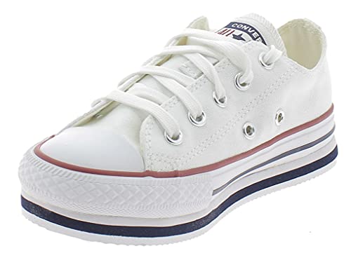 Converse Chuck Taylor All Star Platform Eva OX Madchen Weiss Sportschuhe 668028C von Converse